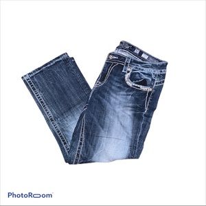 Miss Me Standard Crop Jeans Size 30